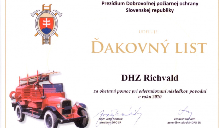 2. fotografia fotogalérie Združenia v obci / DHZ Richvald - foto