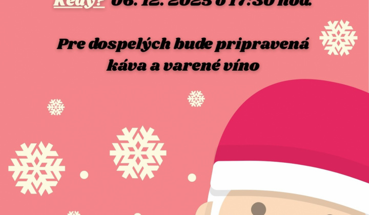 Fotka - Pozvánka na stretnutie s Mikulášom 