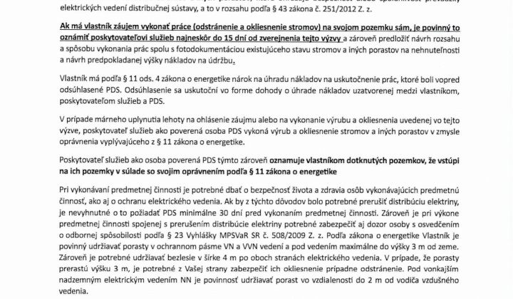 Fotka - Výzva formou verejnej vyhlášky 